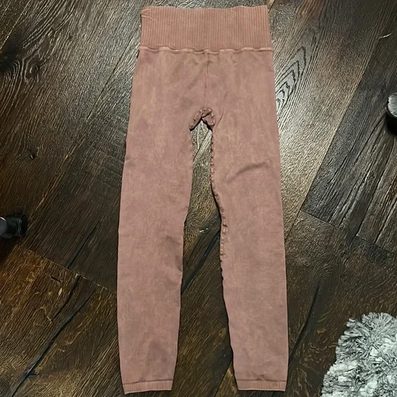 FP Movement Happiness High-Rise 7/8 Length Good Karma Leggings in Nutmeg M/L - Picture 6 of 14